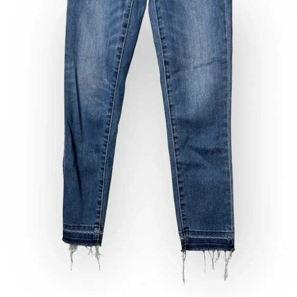 Denim Forum The Lola High Rise Skinny Crop 24 - Picture 8 of 11